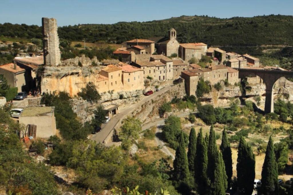 Appartement Le Jutini Caunes-Minervois ภายนอก รูปภาพ
